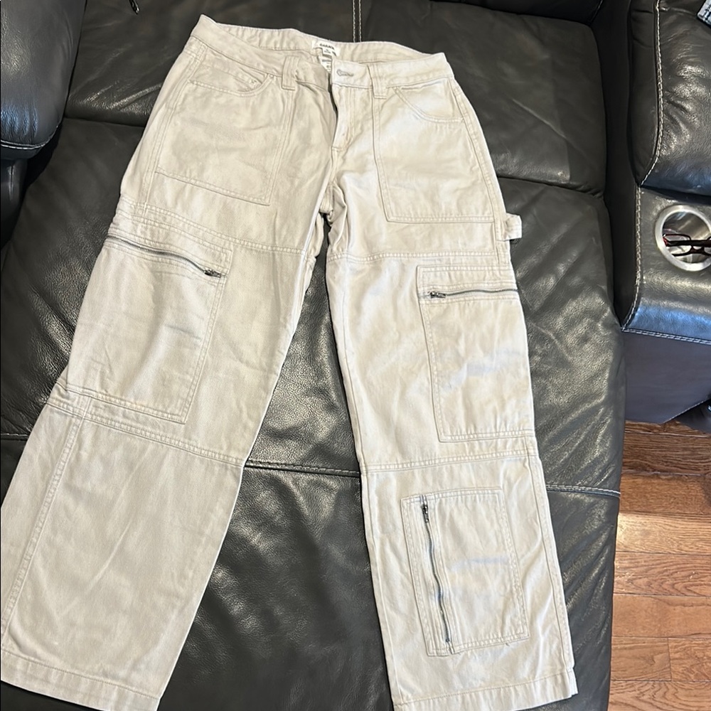 Garage Tan Cargo Pants Relaxed Fit